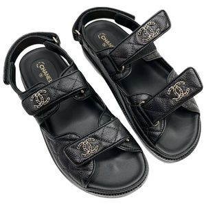 Best 25+ Deals for Chanel Chain Sandals | Poshmark